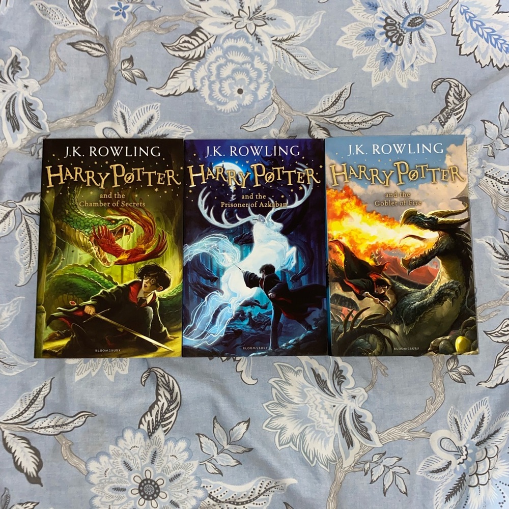 Harry Potter - JK Rowling - Paperback Books 2-4